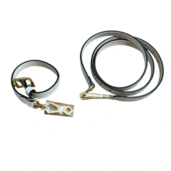 Gucci White Leather Shoulder Bag Strap $450.00 Authentic - Picture 6 of 10